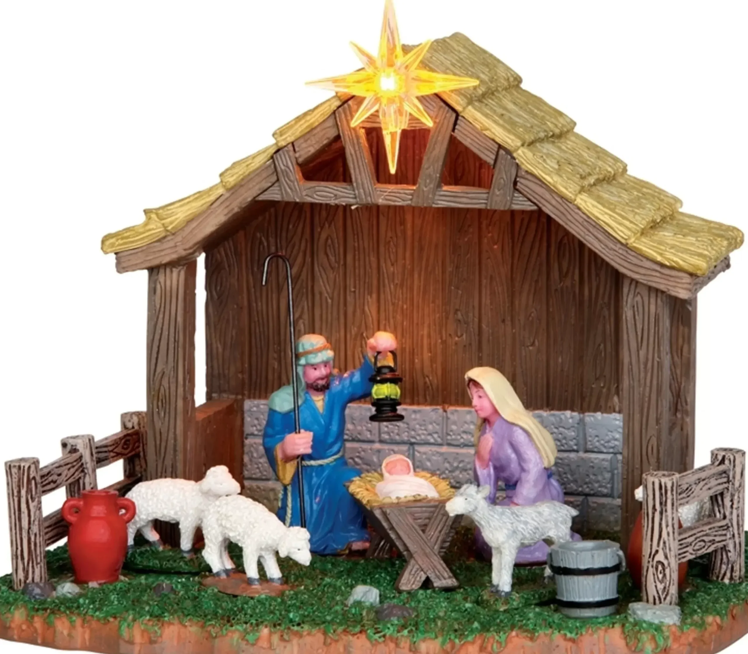 Lemax Nativity Scene