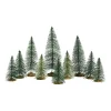 Lemax Needle Pine Trees - Set Of 10