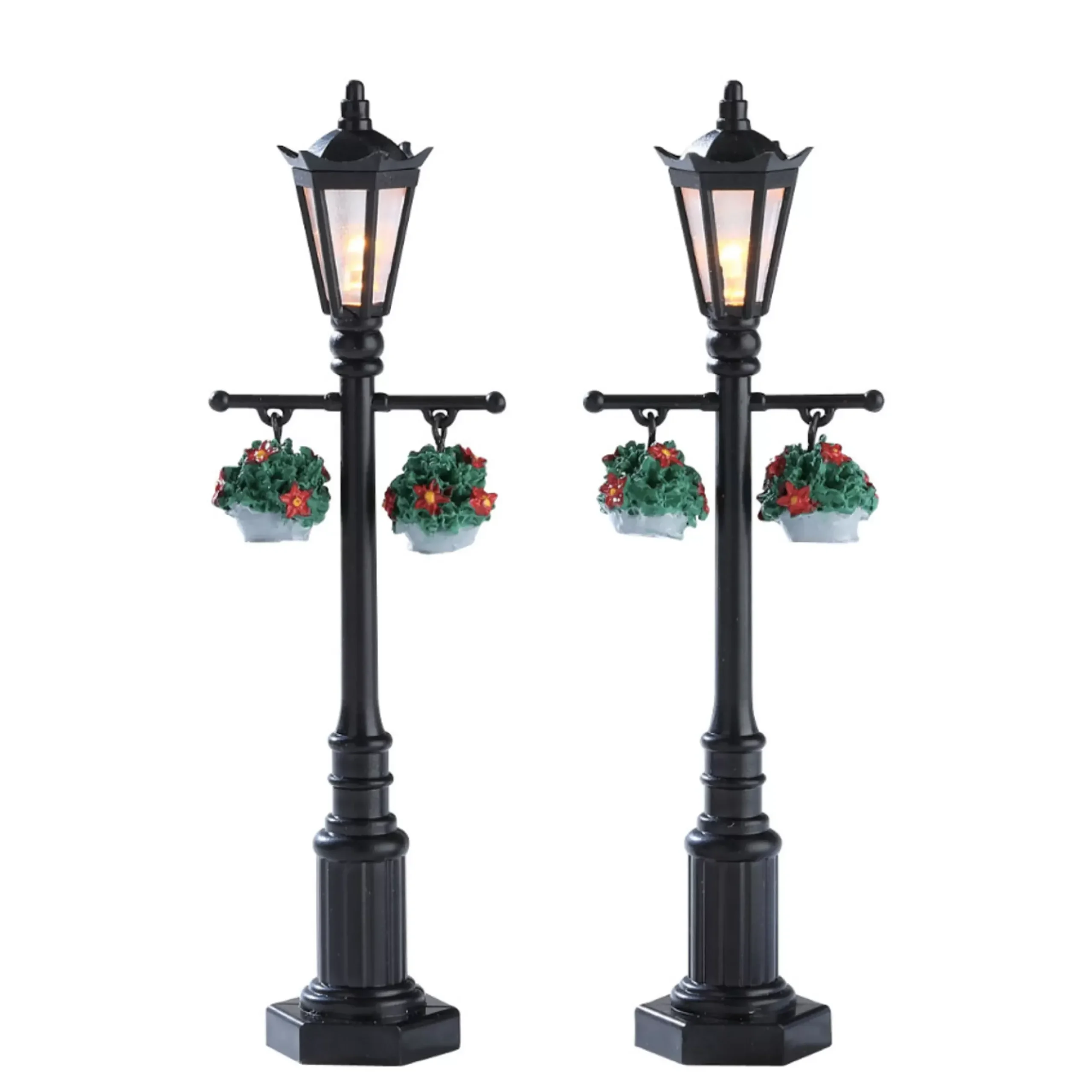 Lemax Old English Lamp Post - Set Of 2