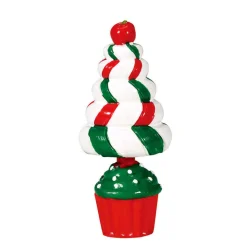 Lemax Peppermint Tree Topiary - 6.4Cm