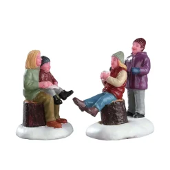 Lemax Quality Time With Mum - Set Of 2