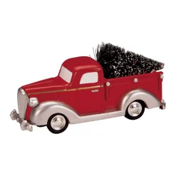 Lemax Red Pick-Up Truck