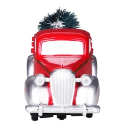 Lemax Red Pick-Up Truck