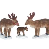 Lemax Reindeer (Set Of 3) - 5.7Cm