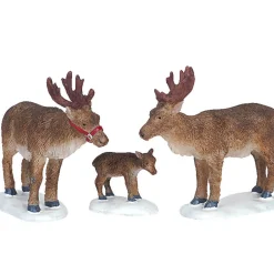 Lemax Reindeer (Set Of 3) - 5.7Cm