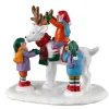 Lemax Reindeer Snowman - 8Cm