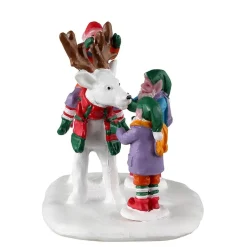 Lemax Reindeer Snowman - 8Cm
