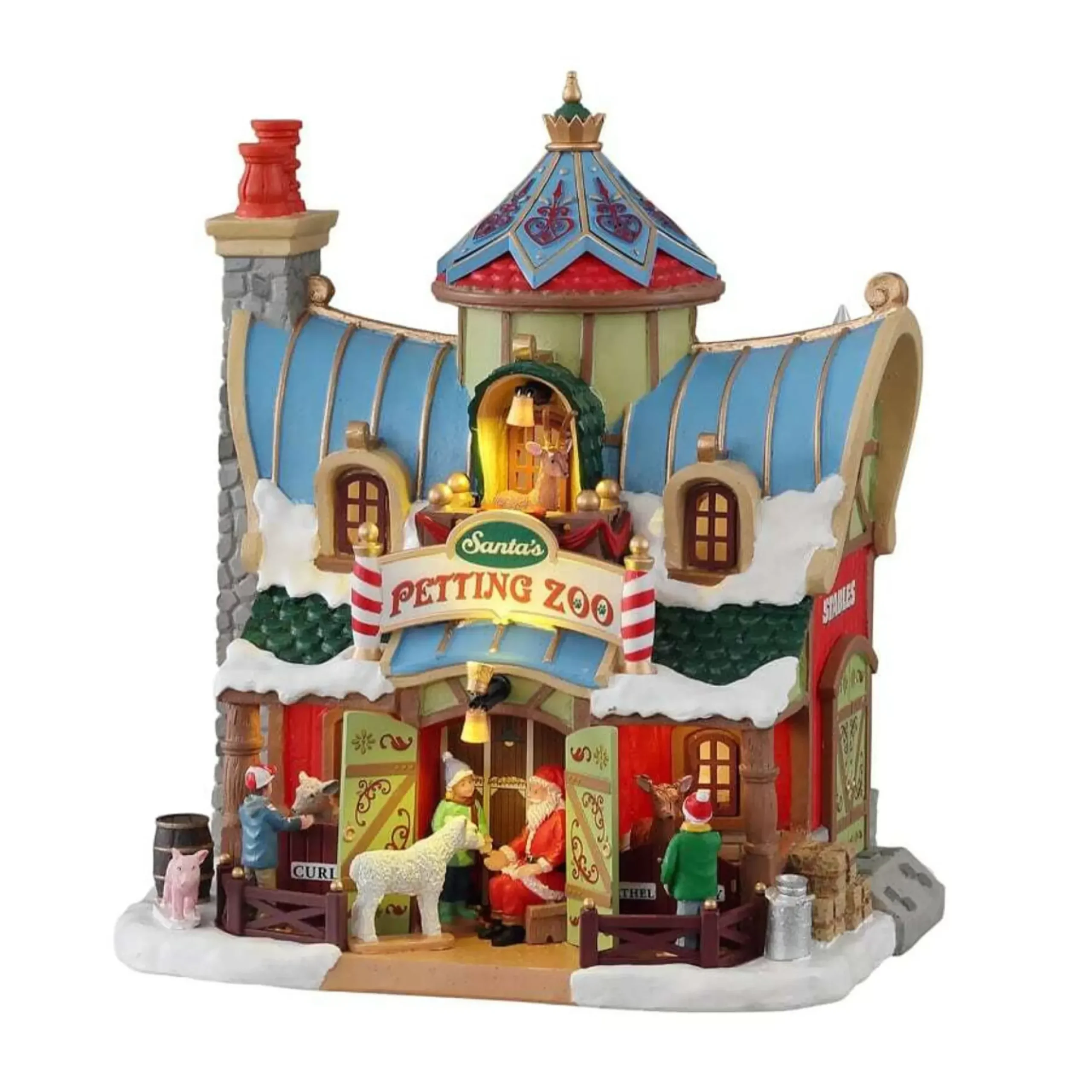 Lemax Santa's Petting Zoo