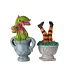 Lemax Spooky Planter Urns (Set Of 2)