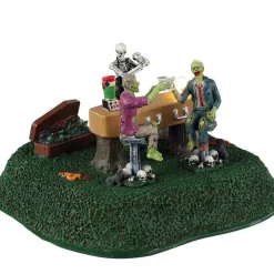 Lemax Spookytown Coffin Bar - 16Cm