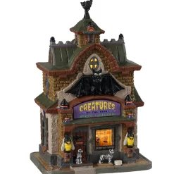 Lemax Spookytown Creatures Of The Night Pet Shop - 20.5Cm
