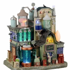 Lemax Spookytown Dr. Gory's Laboratory - 22Cm