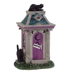 Lemax Spookytown Haunted Outhouse