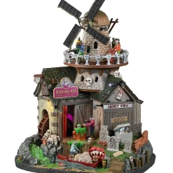 Lemax Spookytown Headstone Mill Brewery