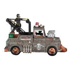 Lemax Spookytown Last Ditch Tow Truck