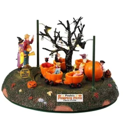 Lemax Spookytown Pumpkin Patch Train - 14.2Cm
