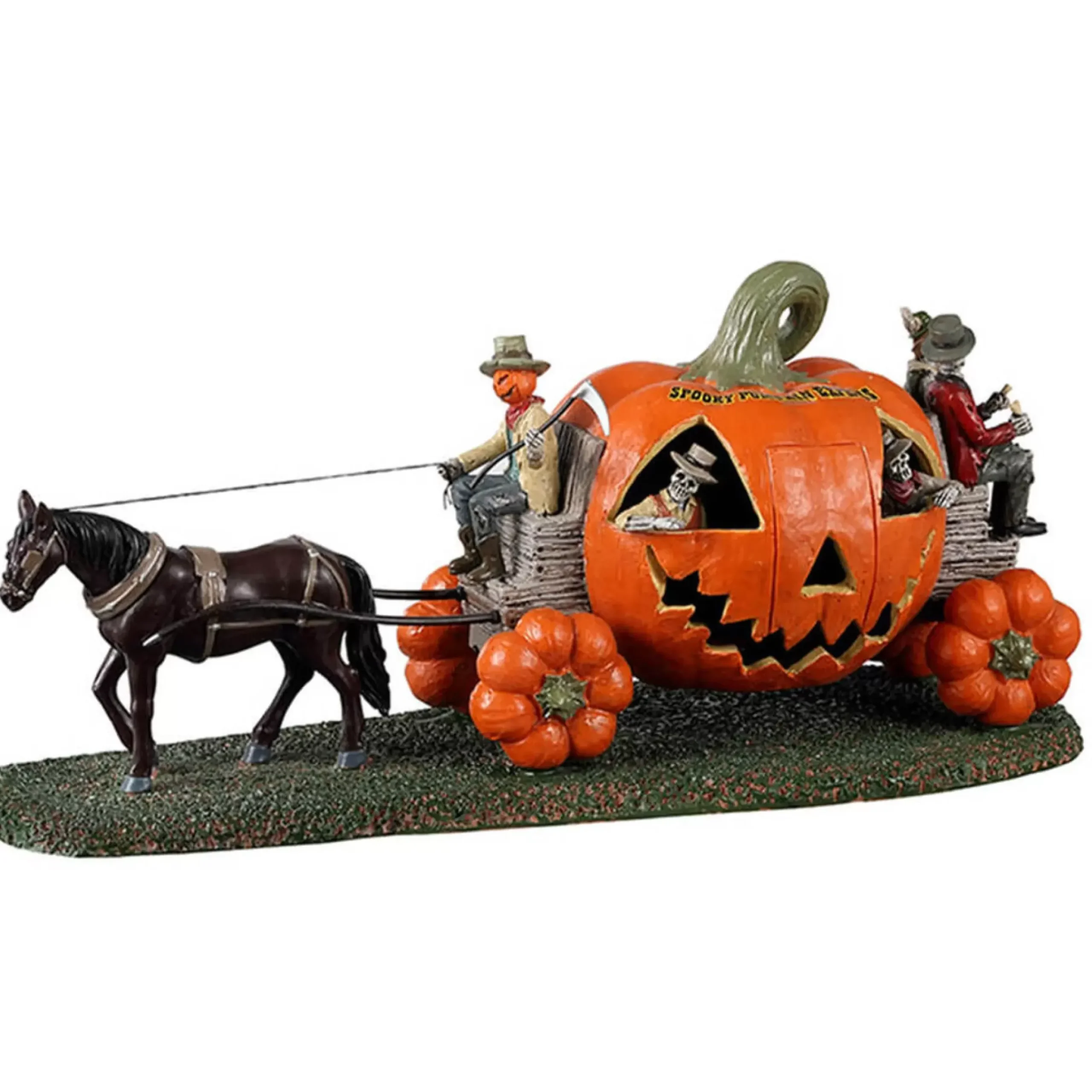 Lemax Spookytown Spooky Pumpkin Express - 28Cm