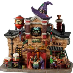 Lemax Spookytown Toil And Trouble Alehouse - 22Cm