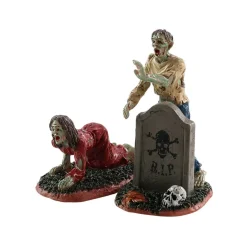 Lemax Spookytown Zombies (Set Of 2)