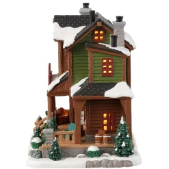 Lemax White Mountain Cider Mill - 17.8Cm