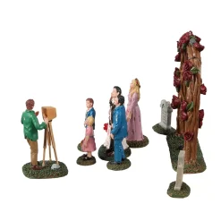 Lemax Zombie Wedding Party