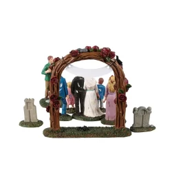 Lemax Zombie Wedding Party