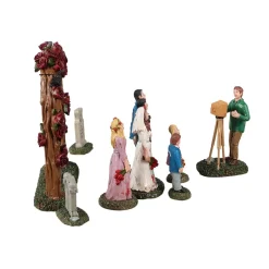 Lemax Zombie Wedding Party