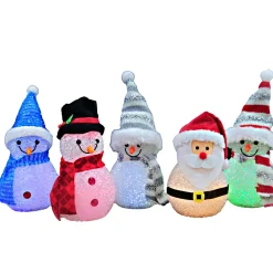 Light Up Acrylic Christmas Character (5 Designs)