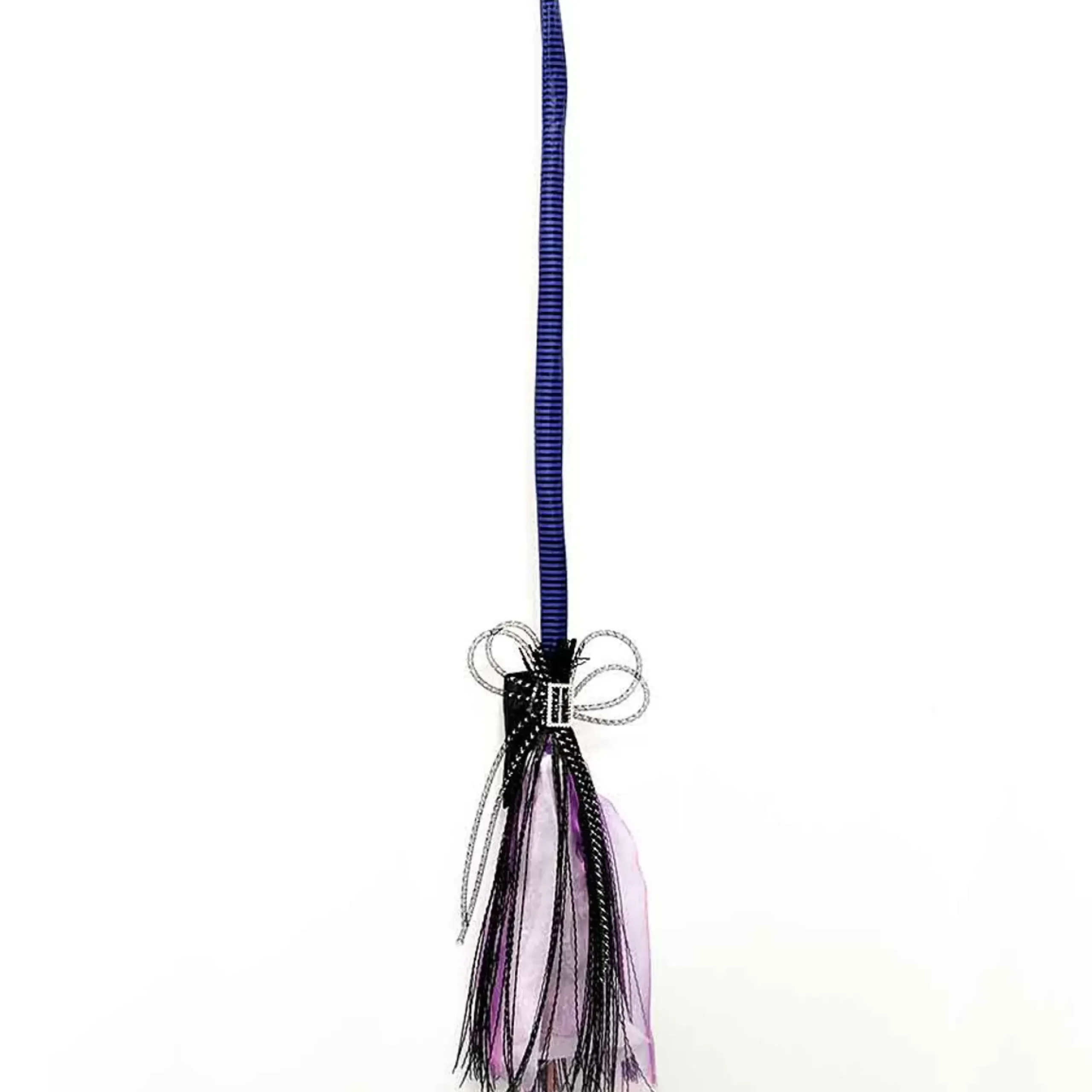 Light Up Witch Broom Multicolour - 85Cm