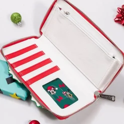 Loungefly Mickey Mouse Holiday Wreath Purse - 20Cm