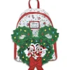 Loungefly Mickey Mouse Holiday Wreath Mini Backpack - 69Cm