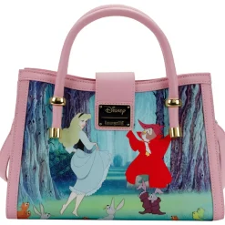 Loungefly Sleeping Beauty Princess Scene Crossbody Bag - 29Cm