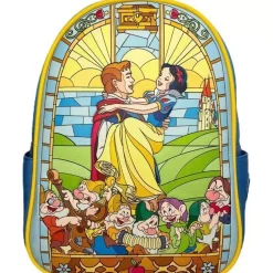 Loungefly Snow White (1937) Stained Glass Mini Backpack - 30Cm