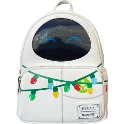 Loungefly Wall-E Eve Christmas Lights Mini Backpack - 27Cm