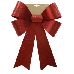 Luxury Glitter Bow Jumbo (3 Colours) - 43Cm