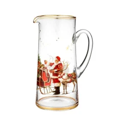 Magic Of Christmas Glass Jug - 25Cm