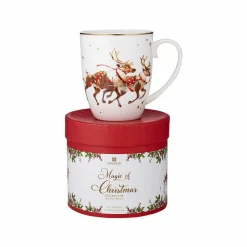 Magic Of Christmas Reindeers Mug - 320Ml