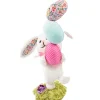 Marching Rabbit Juggling Easter Eggs - 34Cm