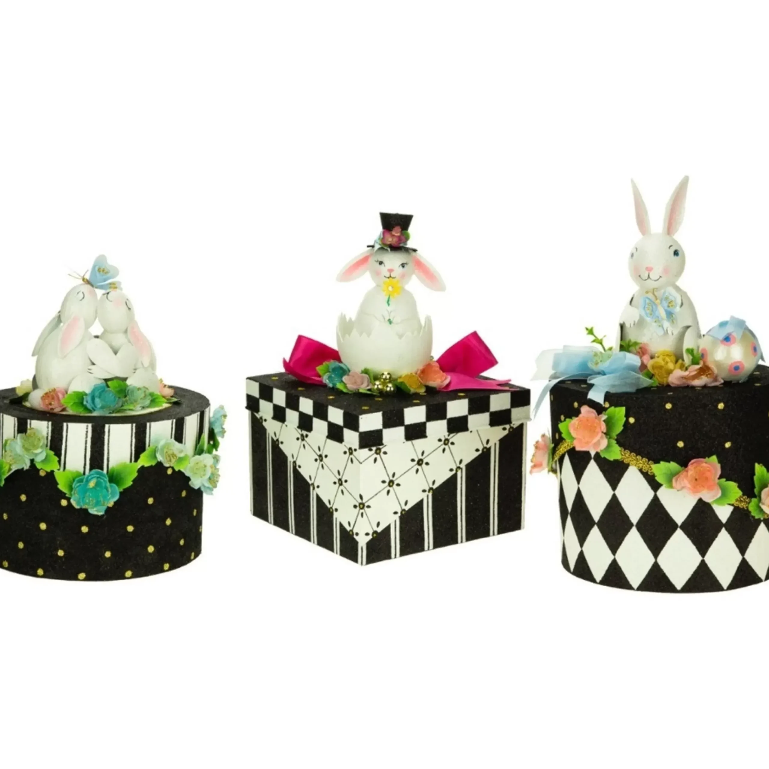 Mark Roberts Adorable Bunny Box (3 Designs) - 33Cm
