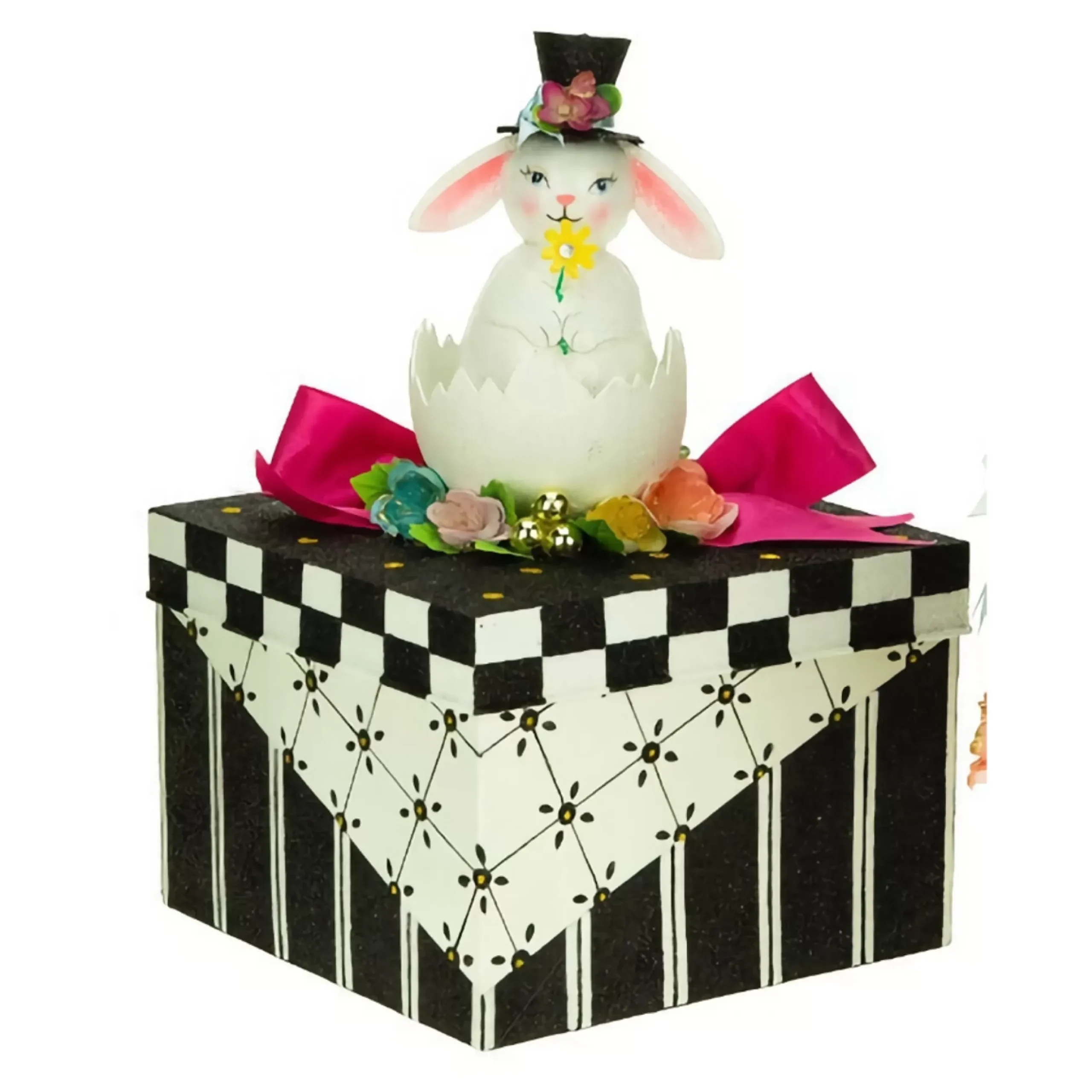 Mark Roberts Adorable Bunny Box (3 Designs) - 33Cm