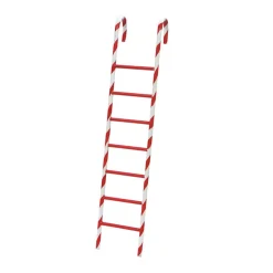 Mark Roberts Red White Candy Stripe Ladder - 91Cm