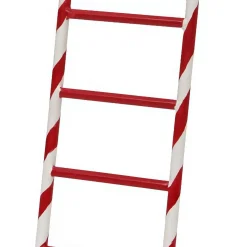 Mark Roberts Red White Candy Stripe Ladder - 91Cm