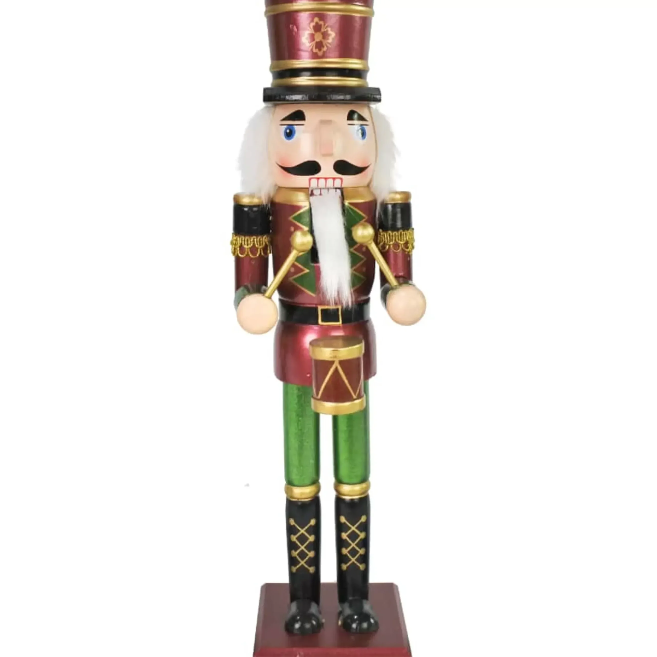 Matte Metallic Nutcracker (3 Styles) - 38Cm