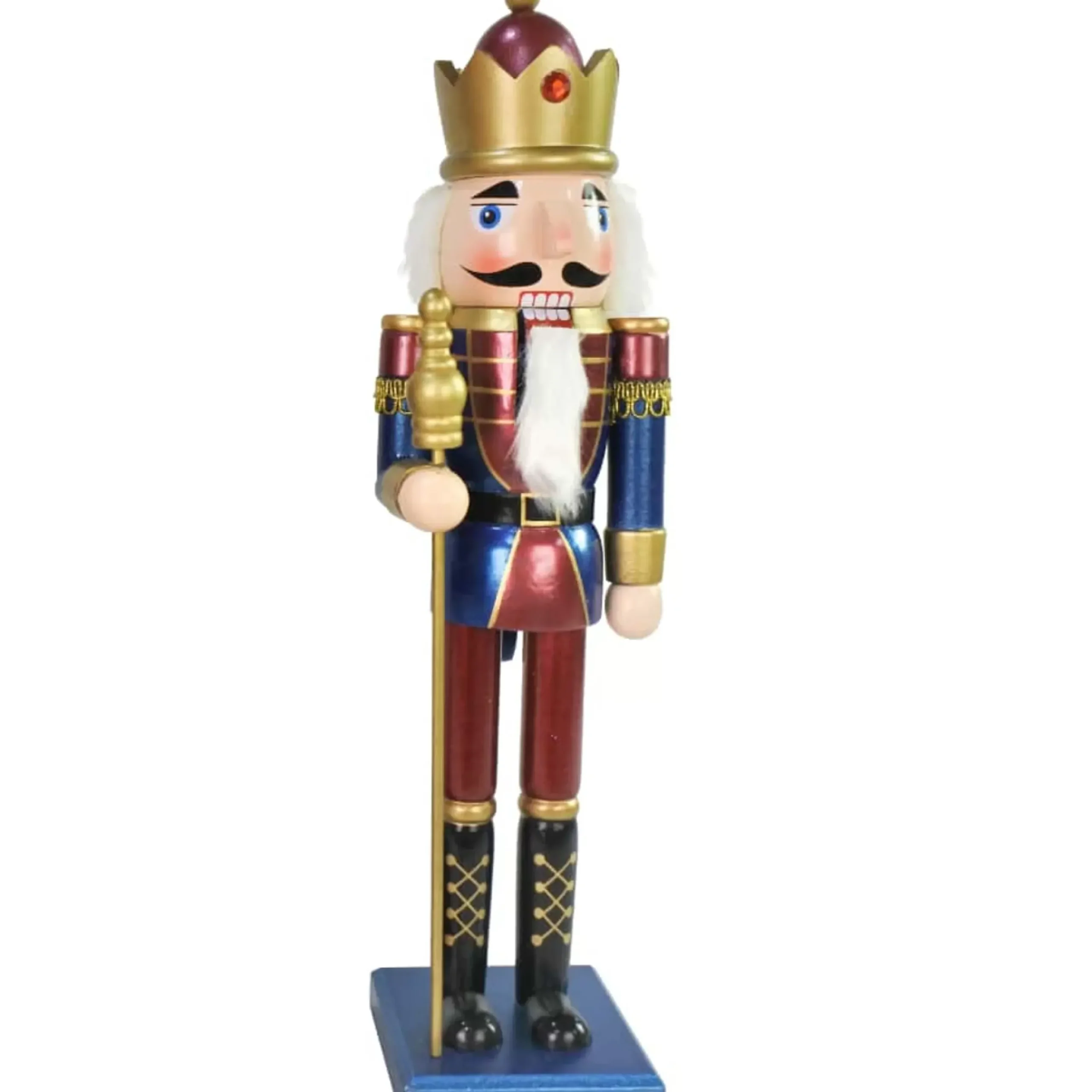 Matte Metallic Nutcracker (3 Styles) - 38Cm