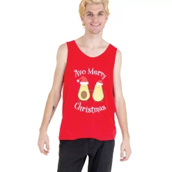 Mens Christmas Singlet