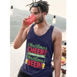 Mens Christmas Singlet (4 Styles) - Xl