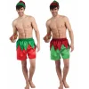 Mens Elf Shorts And Elf Hat Set Of 2 (2 Styles)