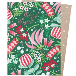 Merry Natives Boxed Christmas Cards (Pack Of 8) - 15Cm