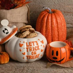 Mickey Mouse Ghost Treat Jar - 20Cm