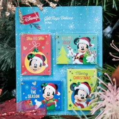 Mickey Mouse Gift Tags (Pack Of 24) - 8Cm